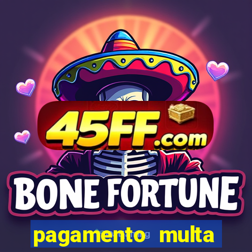 pagamento multa detran mg